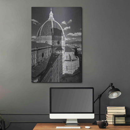 Luxe Metal Art 'Brunelleschi's work' by Giuseppe Torre, Metal Wall Art,24x36