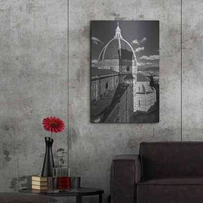 Luxe Metal Art 'Brunelleschi's work' by Giuseppe Torre, Metal Wall Art,24x36