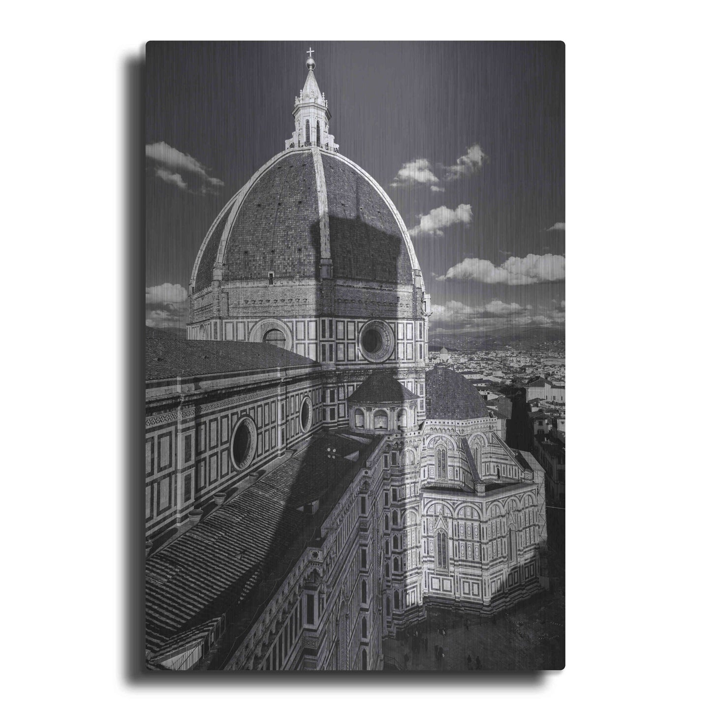 Luxe Metal Art 'Brunelleschi's work' by Giuseppe Torre, Metal Wall Art