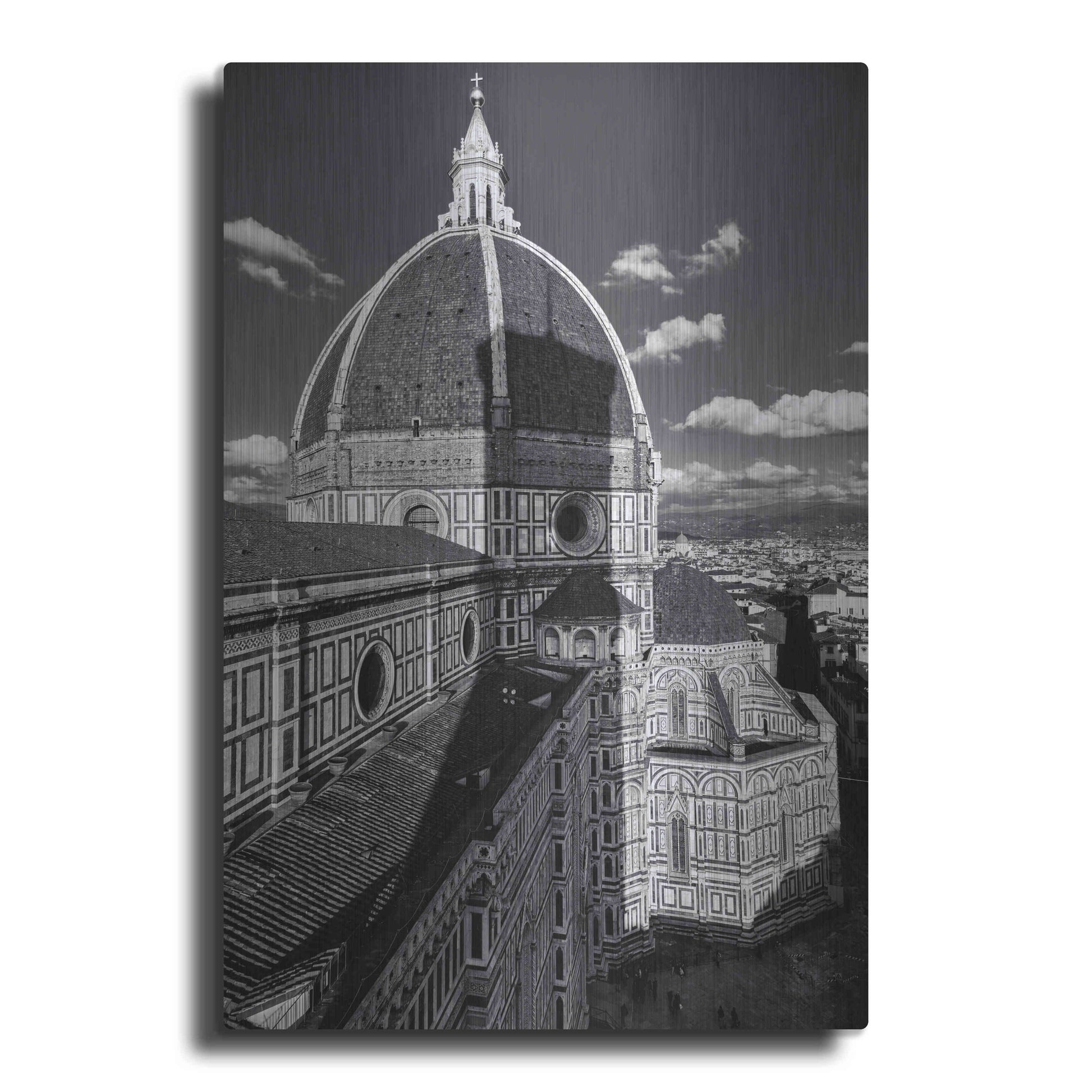 Luxe Metal Art 'Brunelleschi's work' by Giuseppe Torre, Metal Wall Art