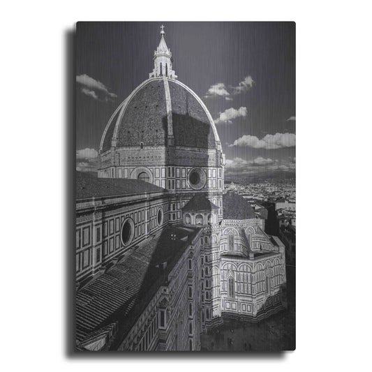 Luxe Metal Art 'Brunelleschi's work' by Giuseppe Torre, Metal Wall Art
