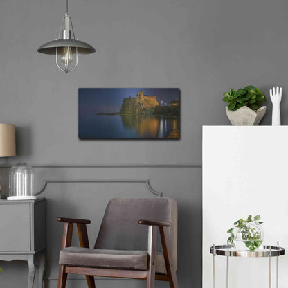 Luxe Metal Art 'Reflections' by Giuseppe Torre, Metal Wall Art,24x12