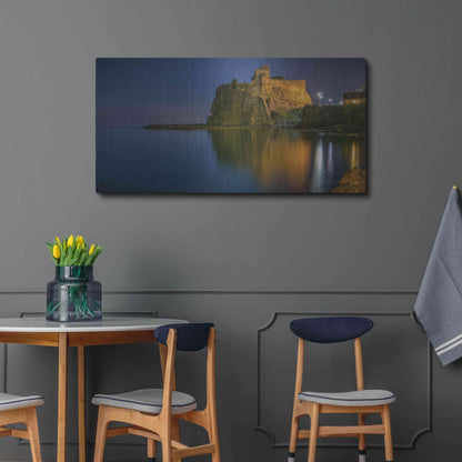 Luxe Metal Art 'Reflections' by Giuseppe Torre, Metal Wall Art,48x24