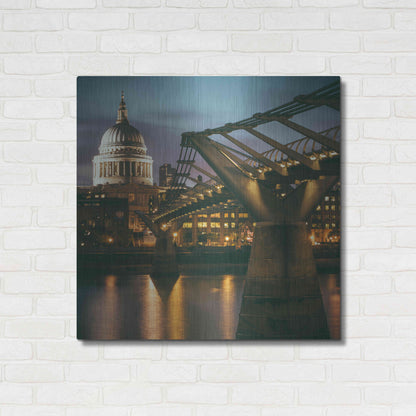 Luxe Metal Art 'The Dome' by Giuseppe Torre, Metal Wall Art,36x36