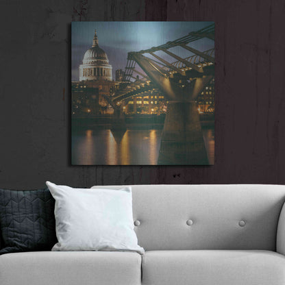 Luxe Metal Art 'The Dome' by Giuseppe Torre, Metal Wall Art,36x36