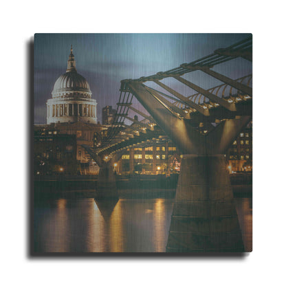 Luxe Metal Art 'The Dome' by Giuseppe Torre, Metal Wall Art