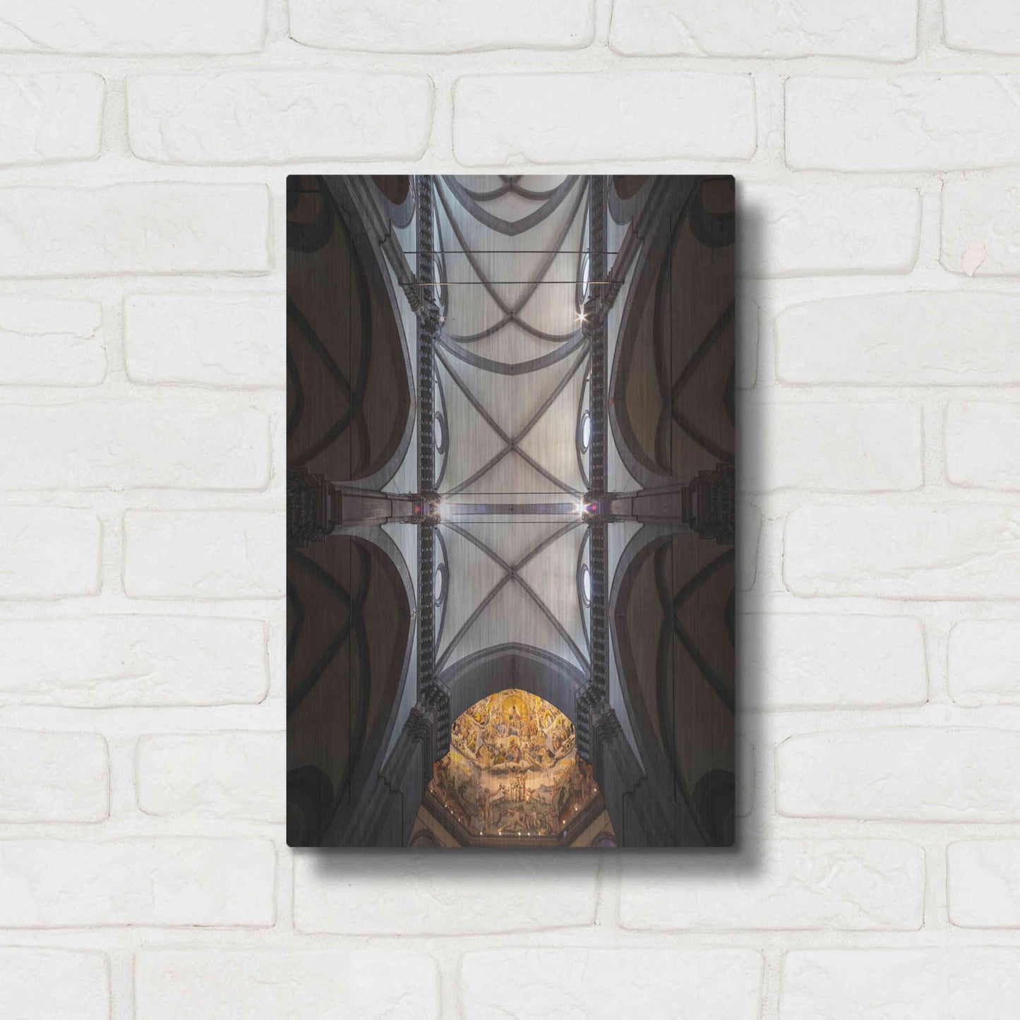 Luxe Metal Art 'The Spider Web' by Giuseppe Torre, Metal Wall Art,12x16