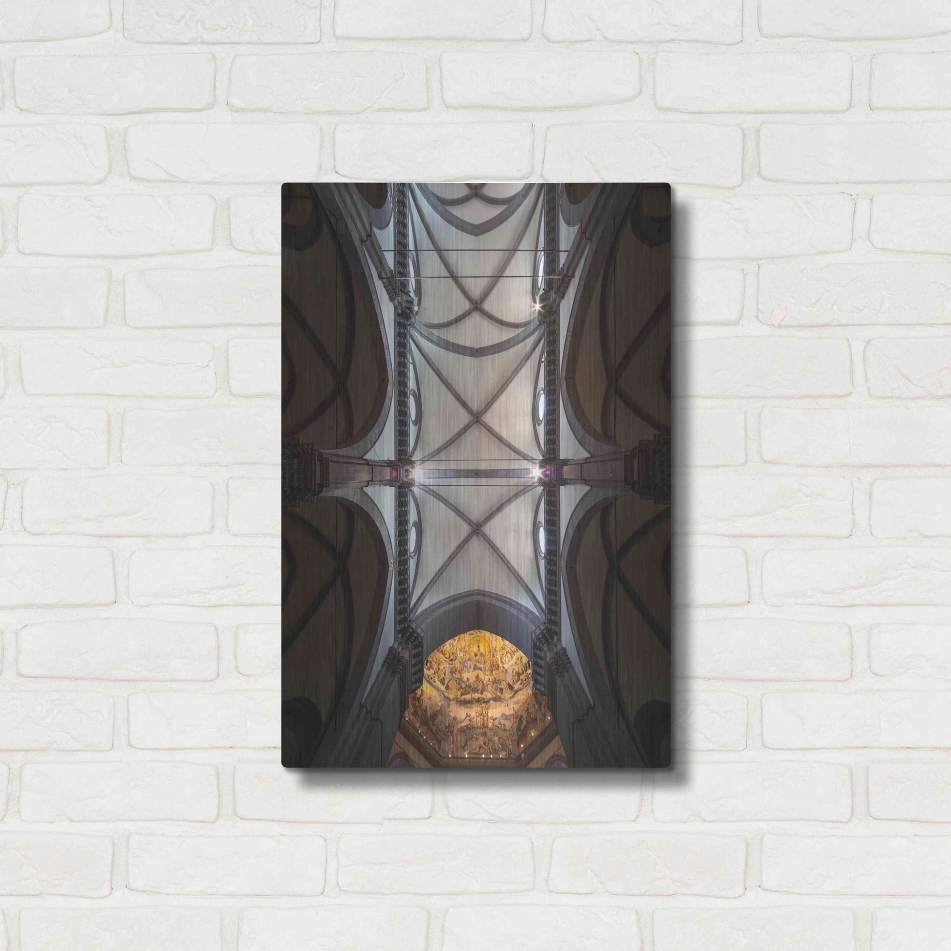 Luxe Metal Art 'The Spider Web' by Giuseppe Torre, Metal Wall Art,16x24