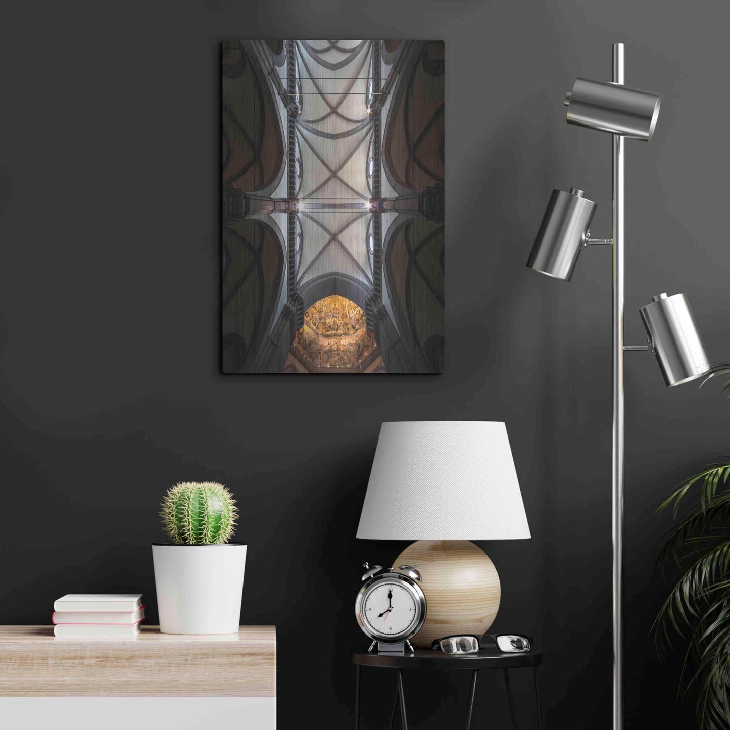 Luxe Metal Art 'The Spider Web' by Giuseppe Torre, Metal Wall Art,16x24