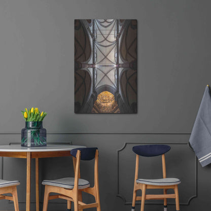 Luxe Metal Art 'The Spider Web' by Giuseppe Torre, Metal Wall Art,24x36