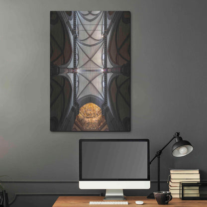 Luxe Metal Art 'The Spider Web' by Giuseppe Torre, Metal Wall Art,24x36