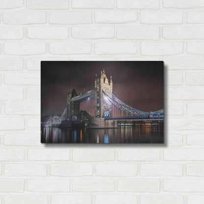 Luxe Metal Art 'Two Towers' by Giuseppe Torre, Metal Wall Art,24x16