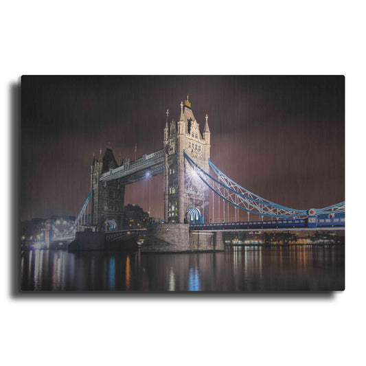 Luxe Metal Art 'Two Towers' by Giuseppe Torre, Metal Wall Art