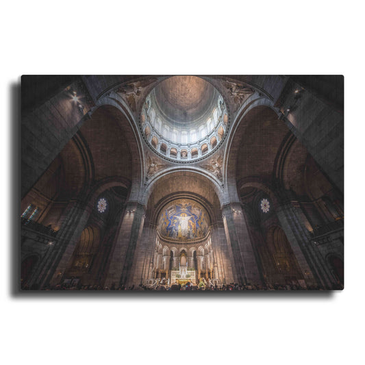 Luxe Metal Art 'Sacre Coeur I' by Giuseppe Torre, Metal Wall Art