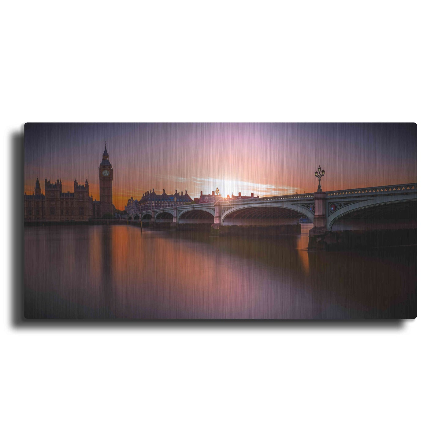 Luxe Metal Art 'Westminster' by Giuseppe Torre, Metal Wall Art