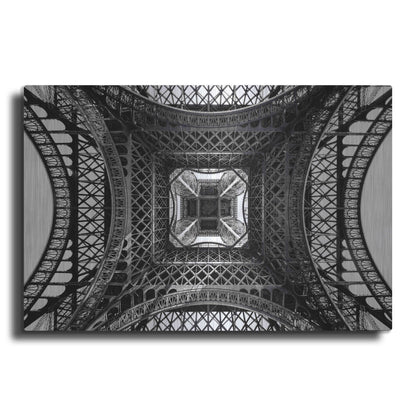 Luxe Metal Art 'Eiffel II' by Giuseppe Torre, Metal Wall Art