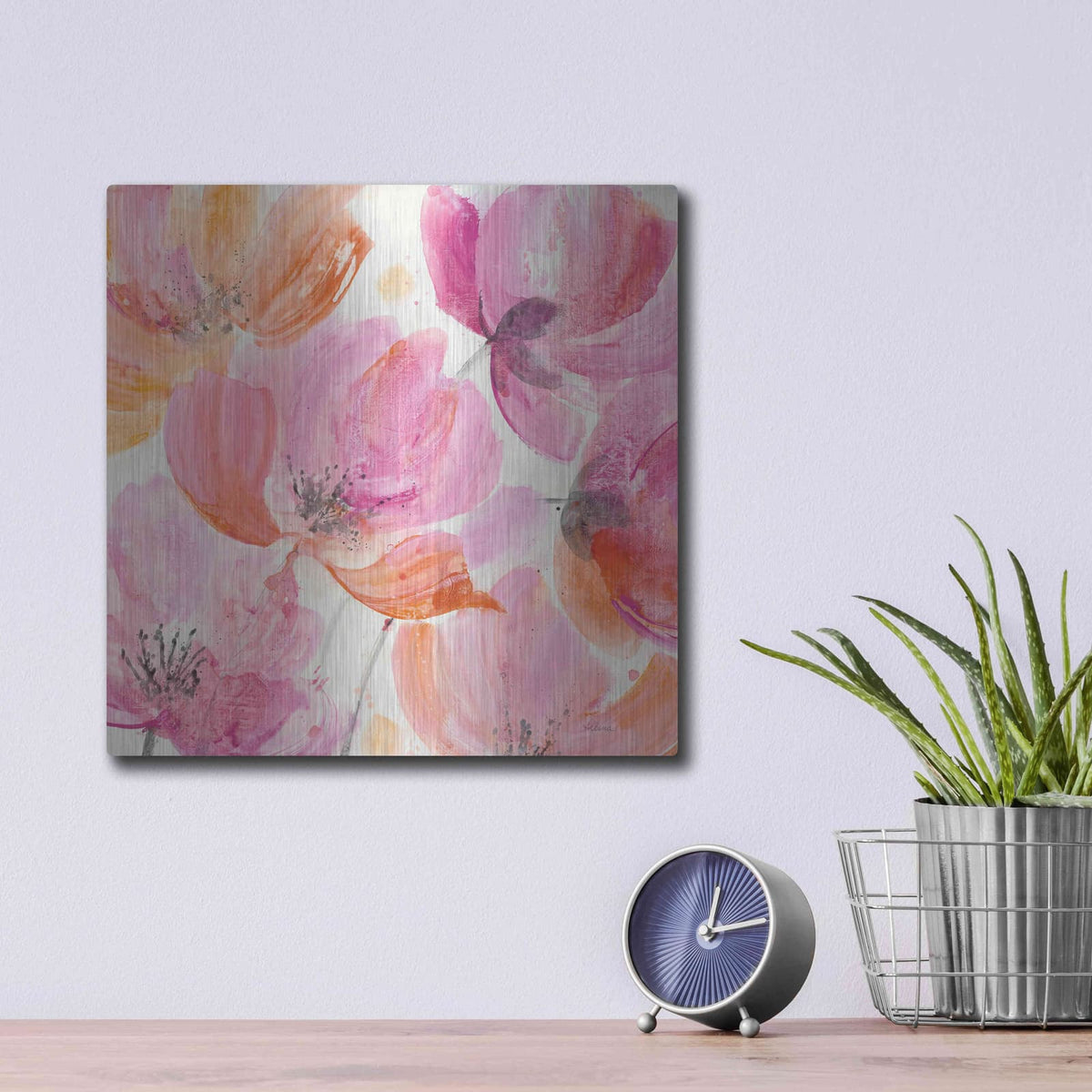 'Joyous III' by Albena Hristova – Metal Wall Art, 12x12 room view