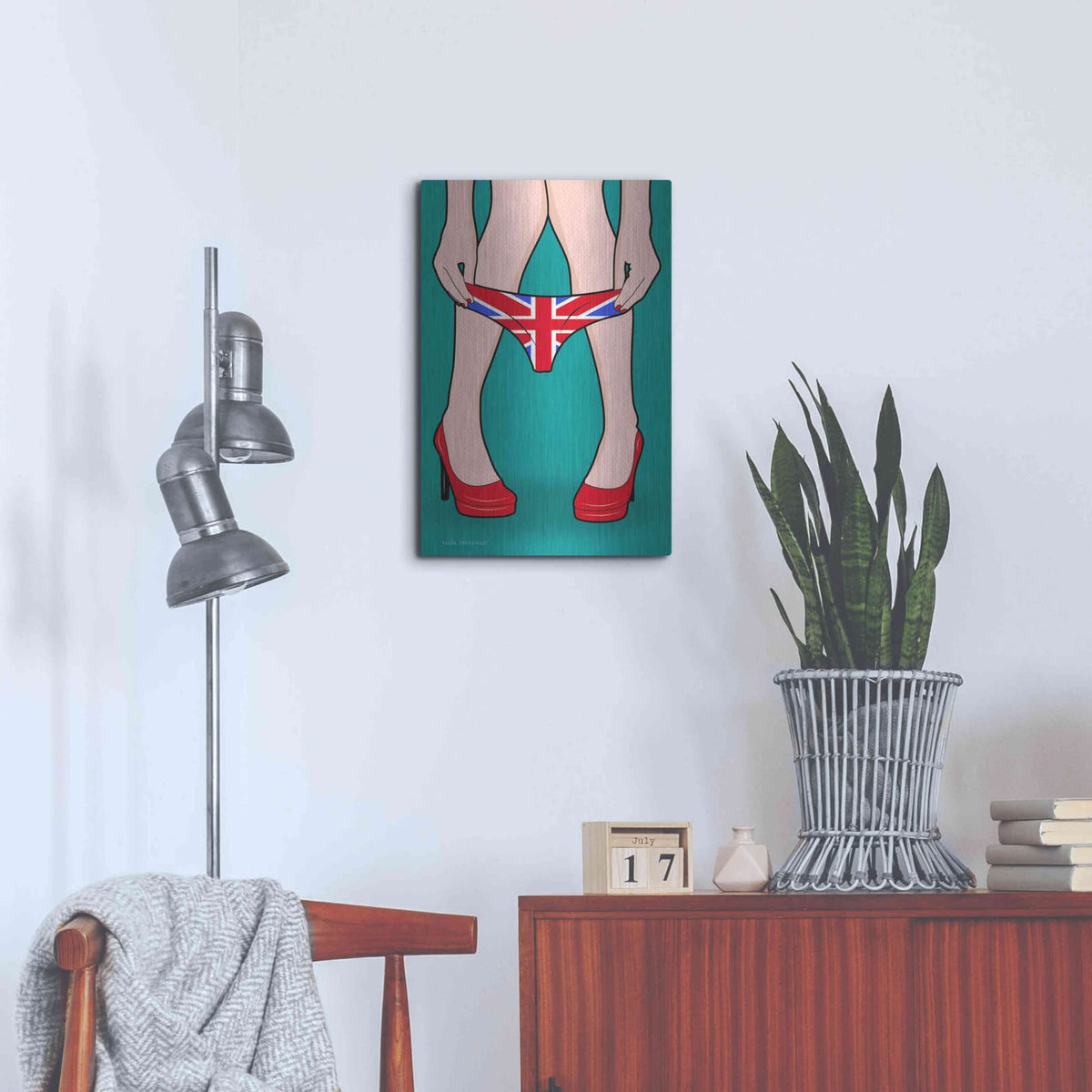 '20730037' by Mark Ashkenazi – Metal Wall Art, 16x24 room view