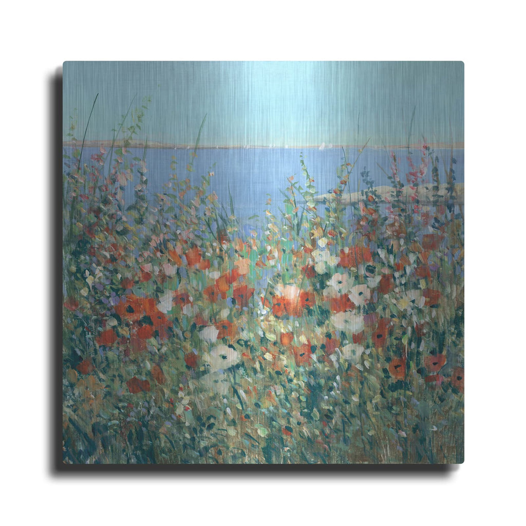 'Seaside Garden I' by Tim O'Toole – Metal Wall Art