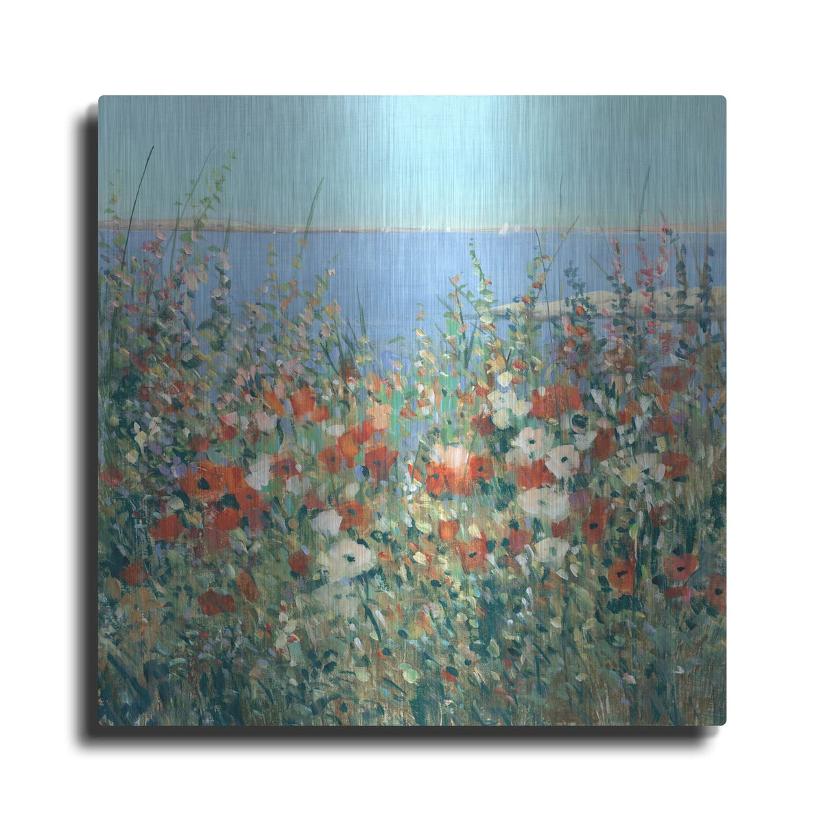 'Seaside Garden I' by Tim O'Toole – Metal Wall Art