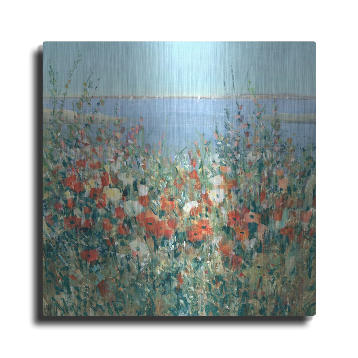 'Seaside Garden II' by Tim O'Toole – Metal Wall Art