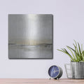 'Horizontal Flow I' by Tim O'Toole – Metal Wall Art, 12x12 room view
