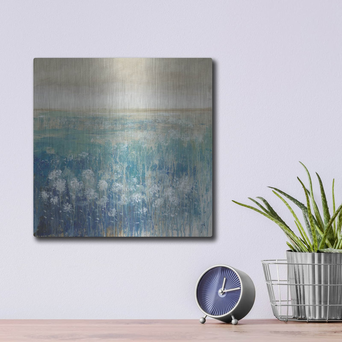 'Before the Rain II' by Tim O'Toole – Metal Wall Art, 12x12 room view