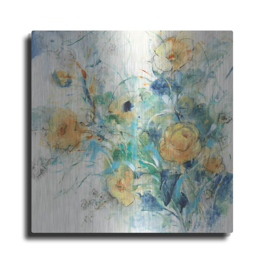 'Flower Study II' by Tim O'Toole – Metal Wall Art