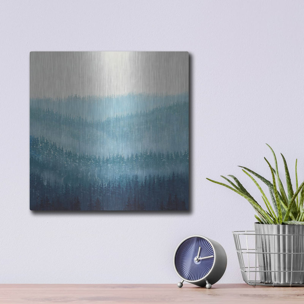 'Smoky Ridge I' by Tim O'Toole – Metal Wall Art, 12x12 room view