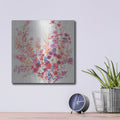 'Flowers on a Vine II' by Tim O'Toole – Metal Wall Art, 12x12 room view
