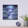 'Serenity Blue' by Avery Multer – Metal Wall Art, 12x12 room view