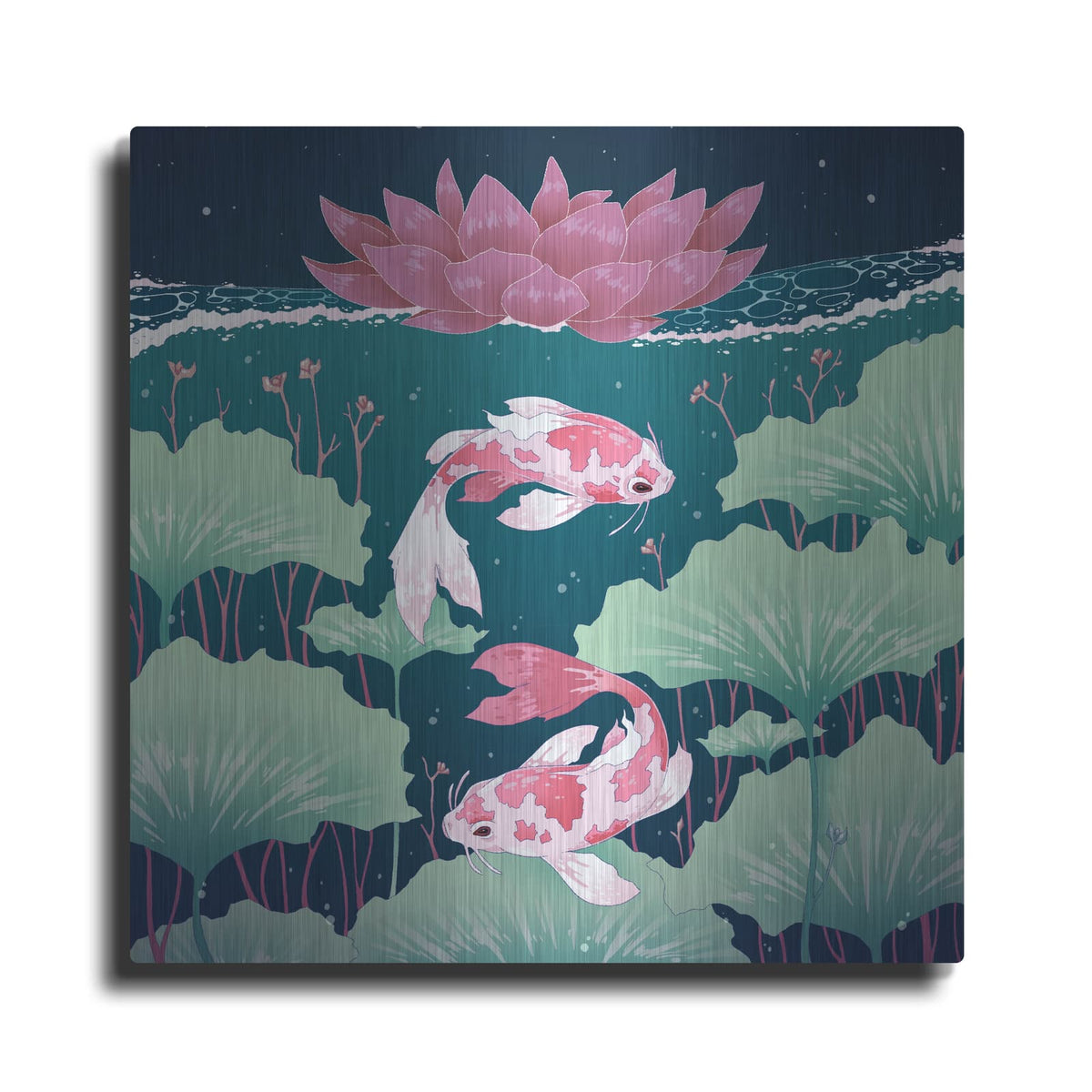 'Serenity Green' by Avery Multer – Metal Wall Art