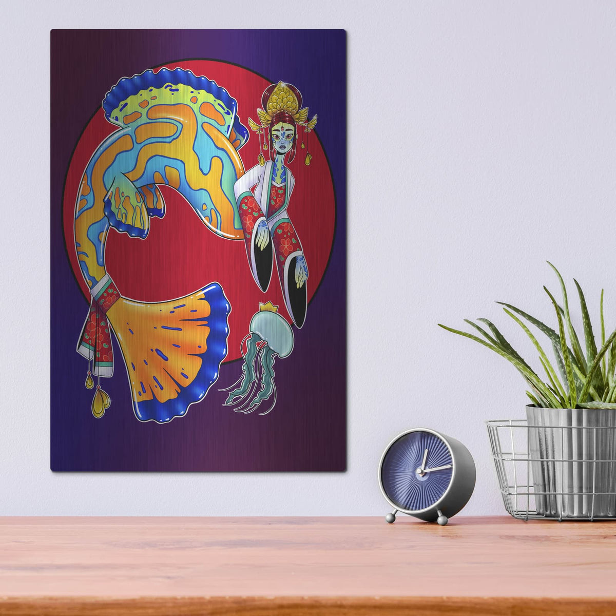 'Royalty' by Avery Multer – Metal Wall Art, 12x16 room view