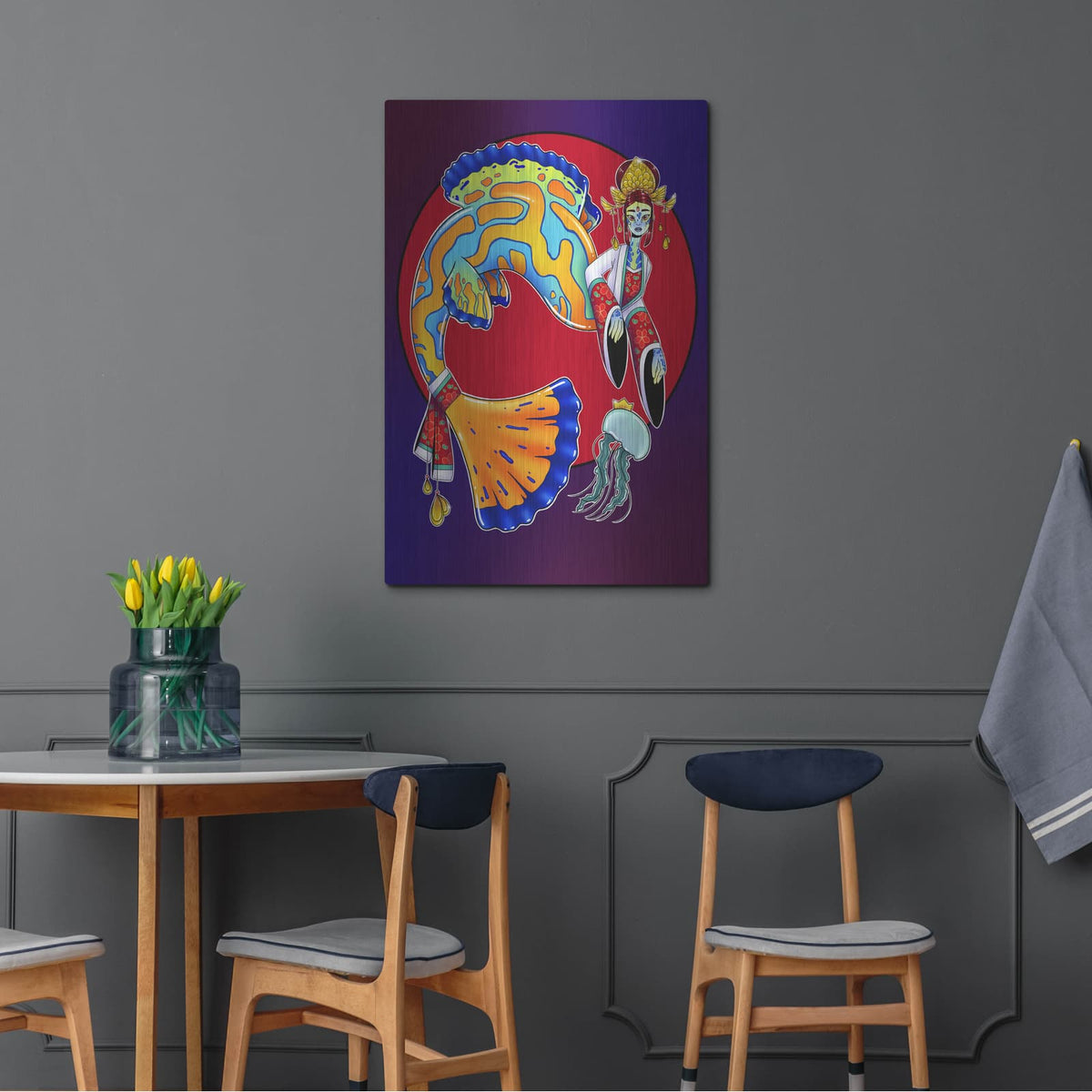 'Royalty' by Avery Multer – Metal Wall Art, 24x36 room view