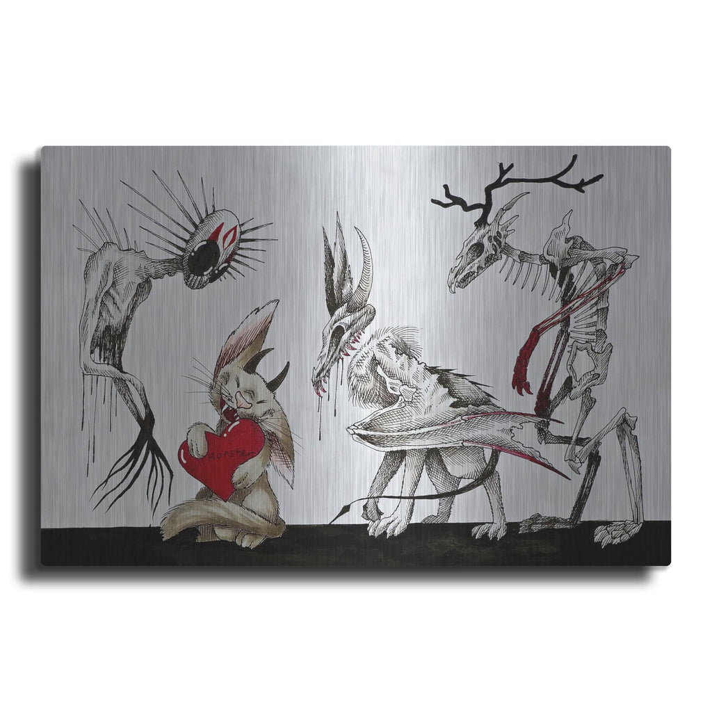 'L'il Monster' by Avery Multer – Metal Wall Art
