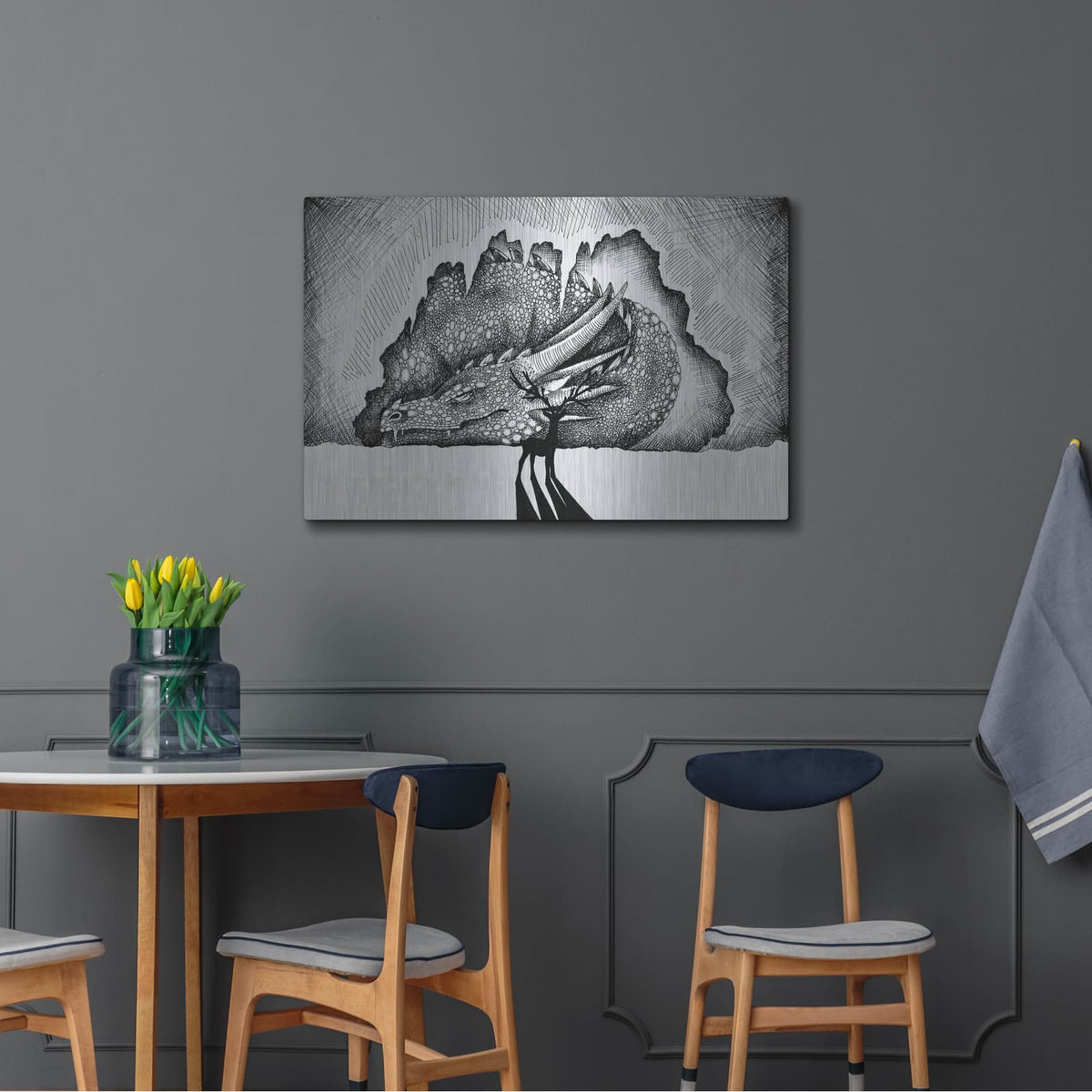 'Stand Strong' by Avery Multer – Metal Wall Art, 36x24 room view