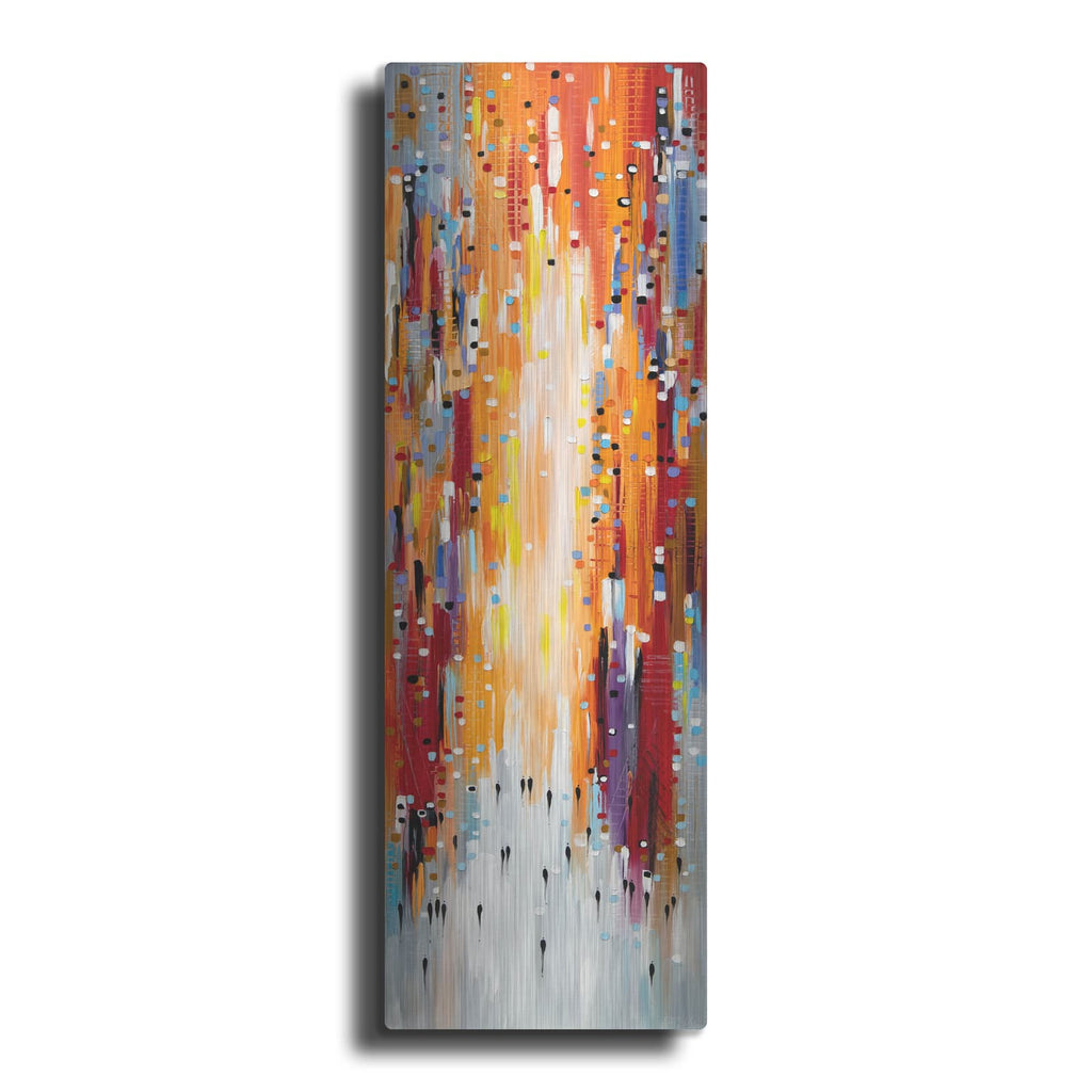 'Orange Sky' by Ekaterina Ermilkina – Metal Wall Art