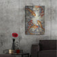 Luxe Metal Art 'Vibrant Koi I' by Tim O'Toole, Metal Wall Art,24x36