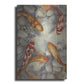 Luxe Metal Art 'Vibrant Koi I' by Tim O'Toole, Metal Wall Art