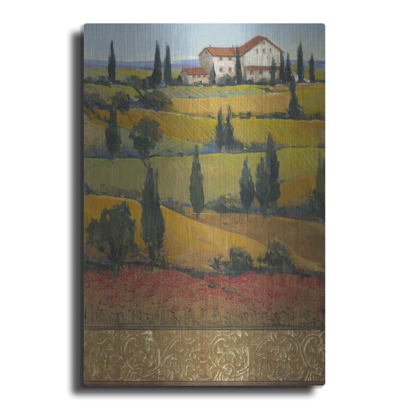 'Hilltop Villa I' by Tim O'Toole – Metal Wall Art