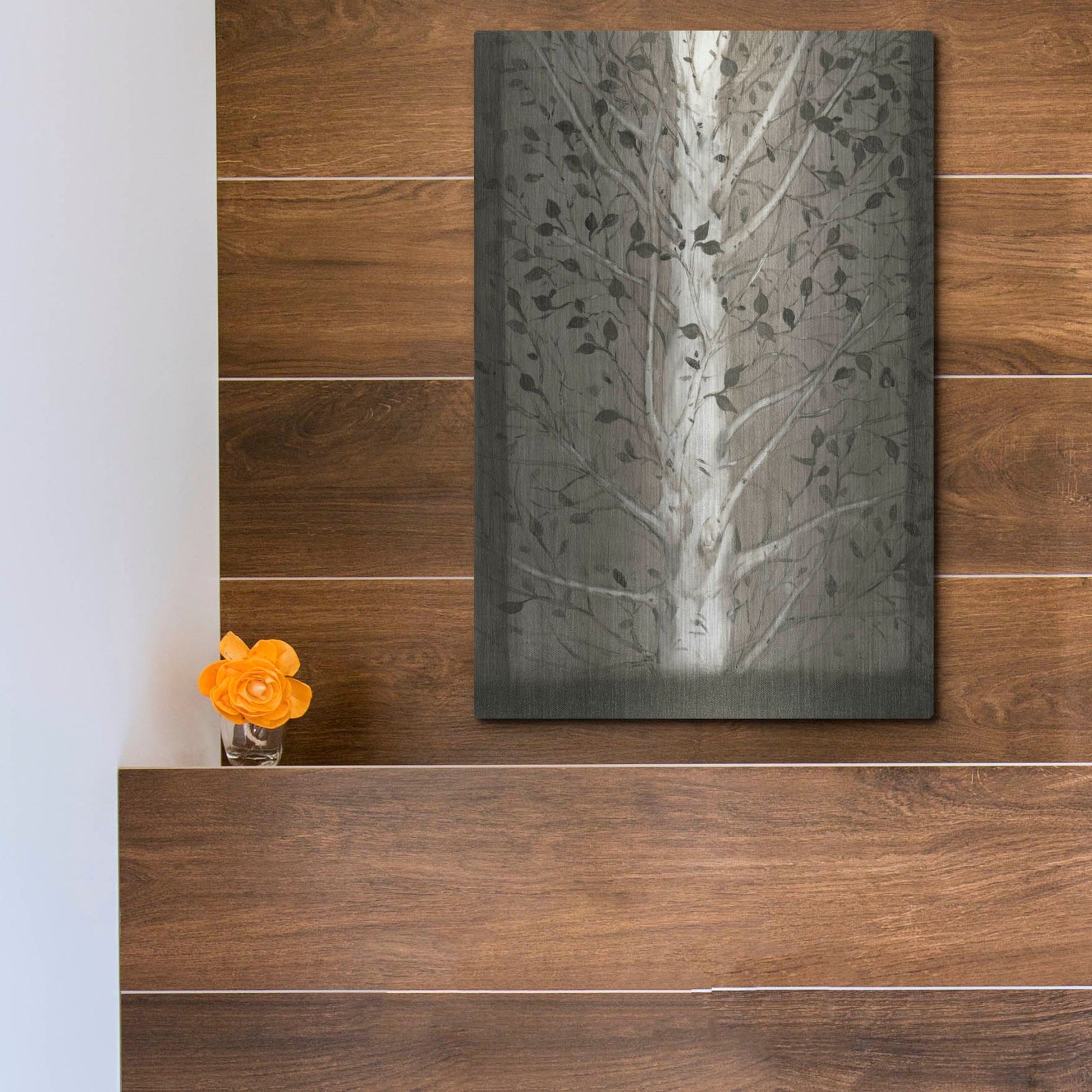Luxe Metal Art 'Intertwine II' by Tim O'Toole, Metal Wall Art,12x16