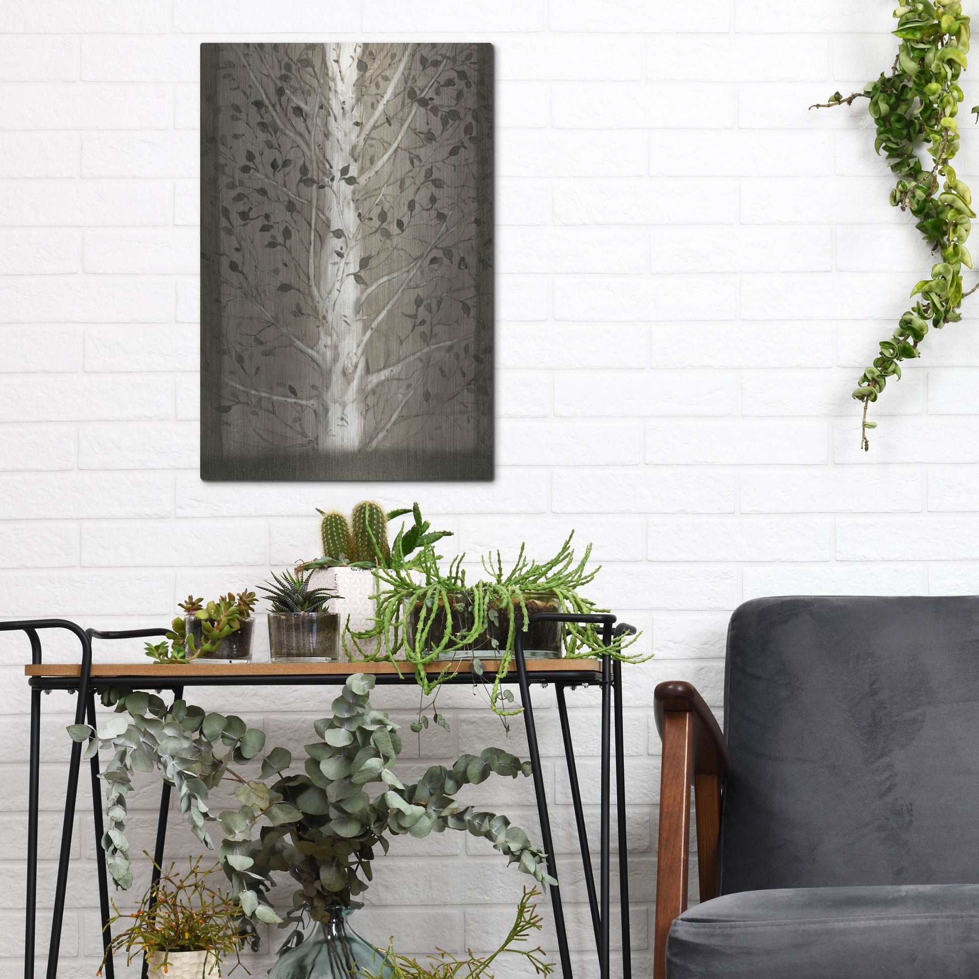 Luxe Metal Art 'Intertwine II' by Tim O'Toole, Metal Wall Art,12x16