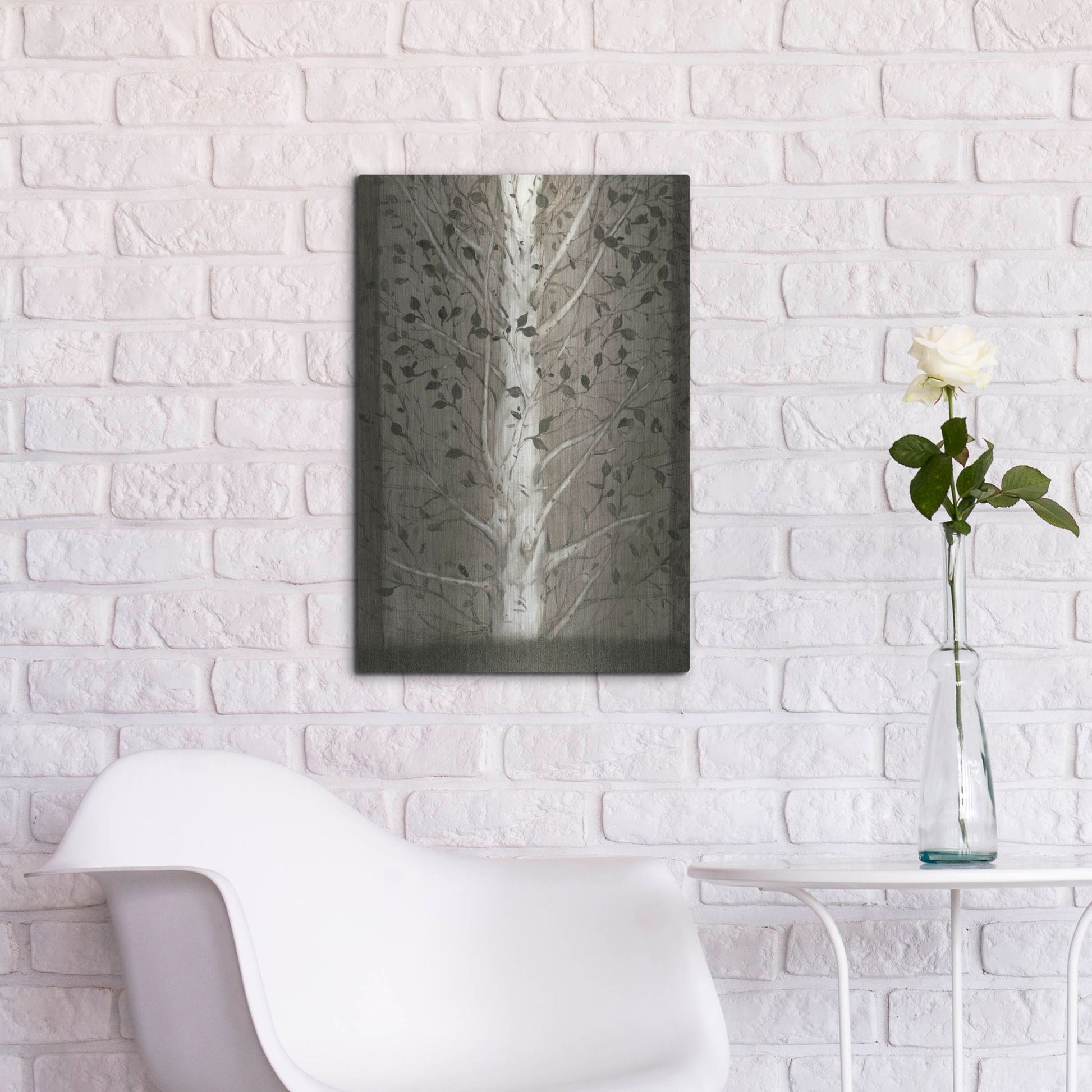 Luxe Metal Art 'Intertwine II' by Tim O'Toole, Metal Wall Art,16x24
