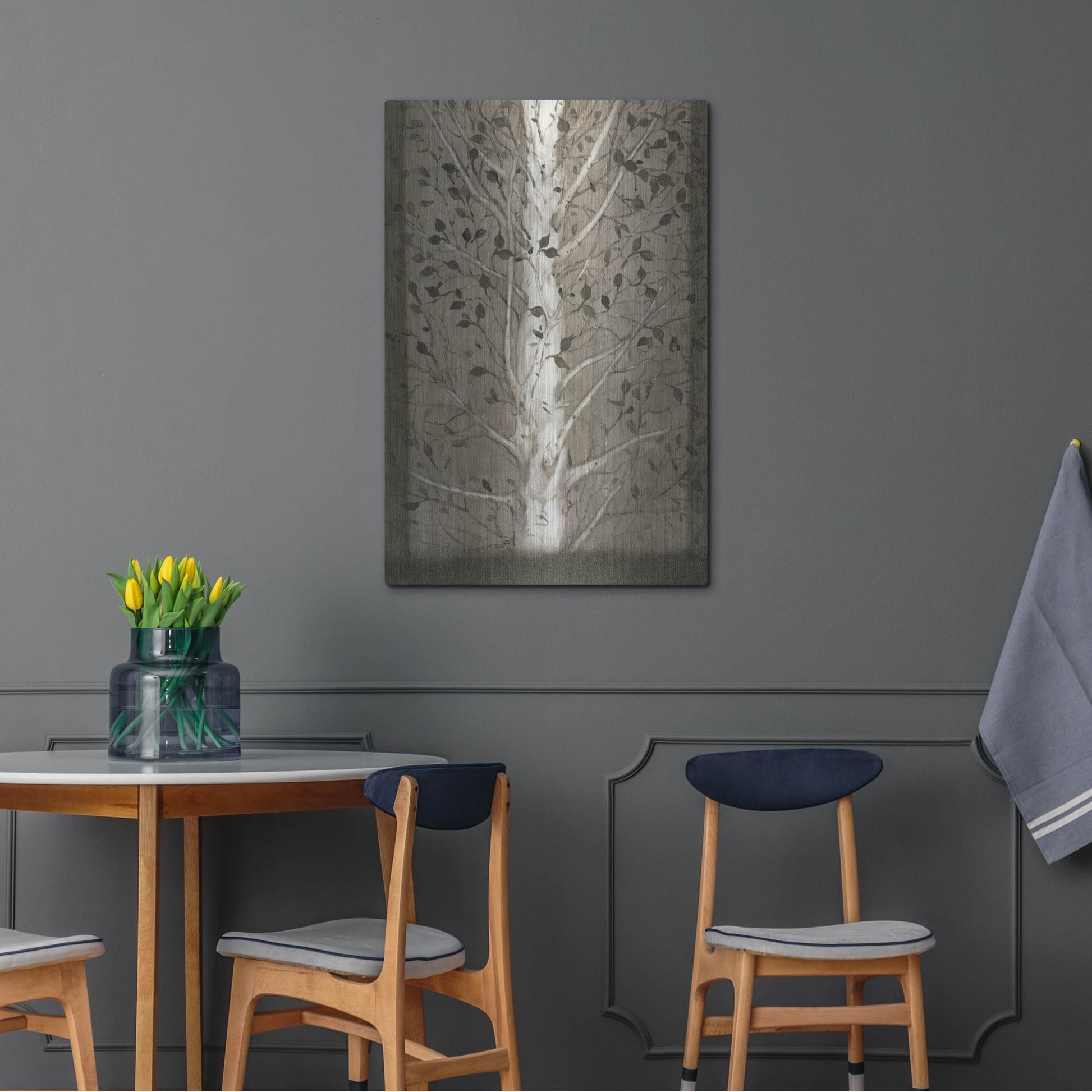 Luxe Metal Art 'Intertwine II' by Tim O'Toole, Metal Wall Art,24x36