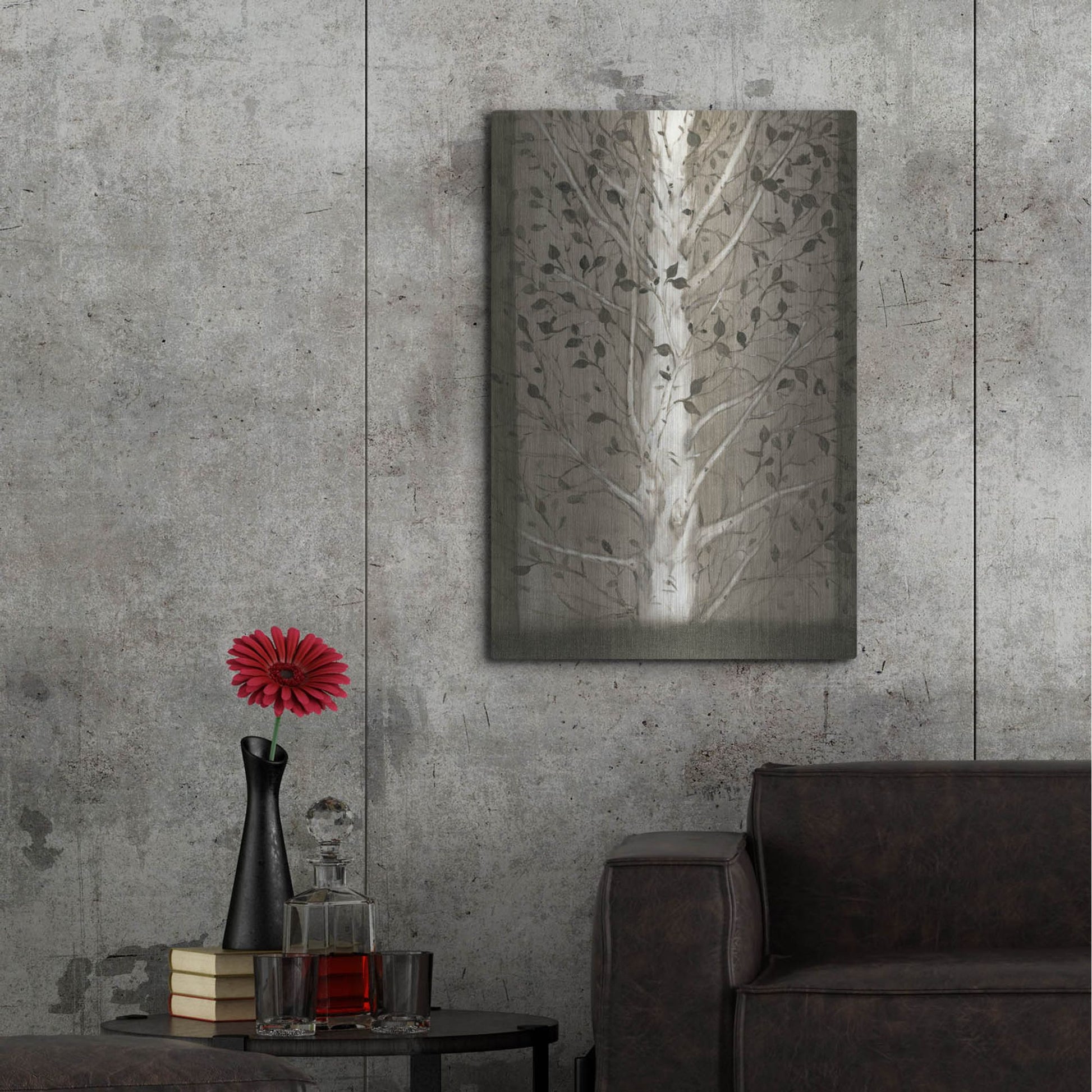 Luxe Metal Art 'Intertwine II' by Tim O'Toole, Metal Wall Art,24x36