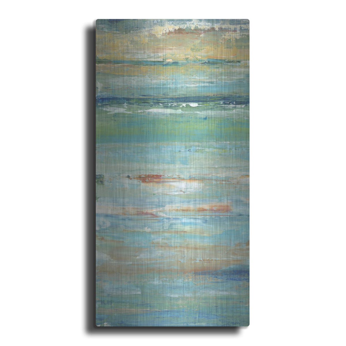 Luxe Metal Art 'Riptide I' by Tim O'Toole, Metal Wall Art