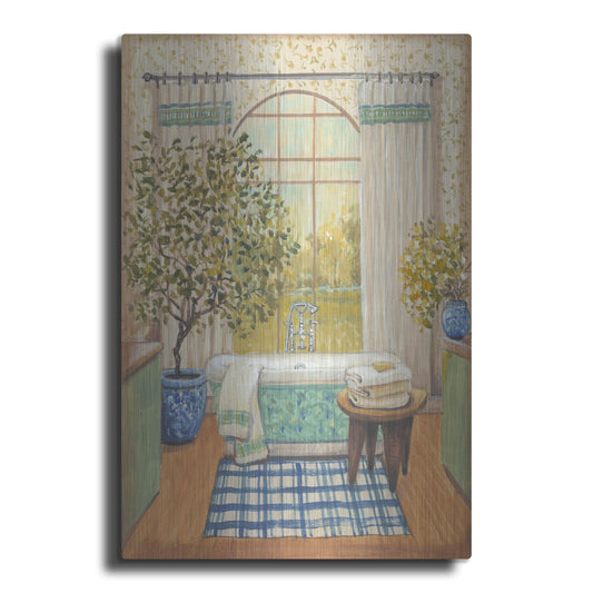 Luxe Metal Art 'Room with a View I' by Tim O'Toole, Metal Wall Art