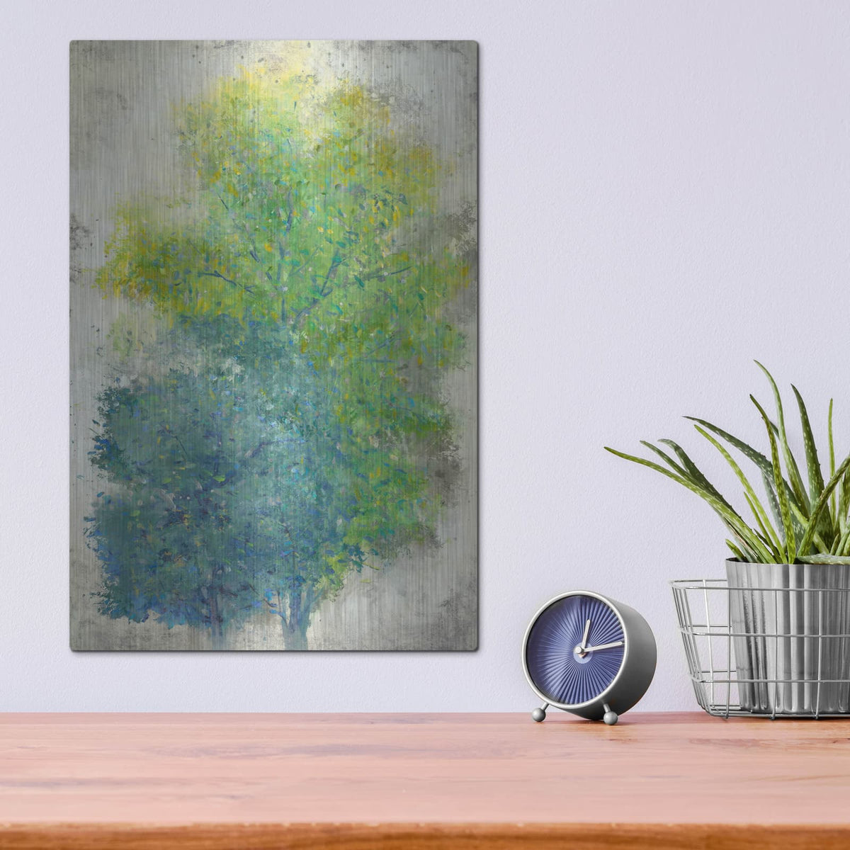 'A Pair of Trees II' by Tim O'Toole – Metal Wall Art, 12x16 room view