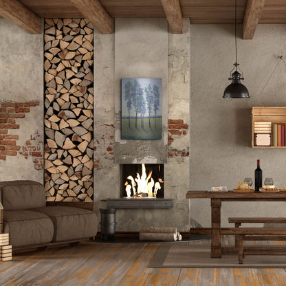 Luxe Metal Art 'Acreage II' by Tim O'Toole, Metal Wall Art,24x36