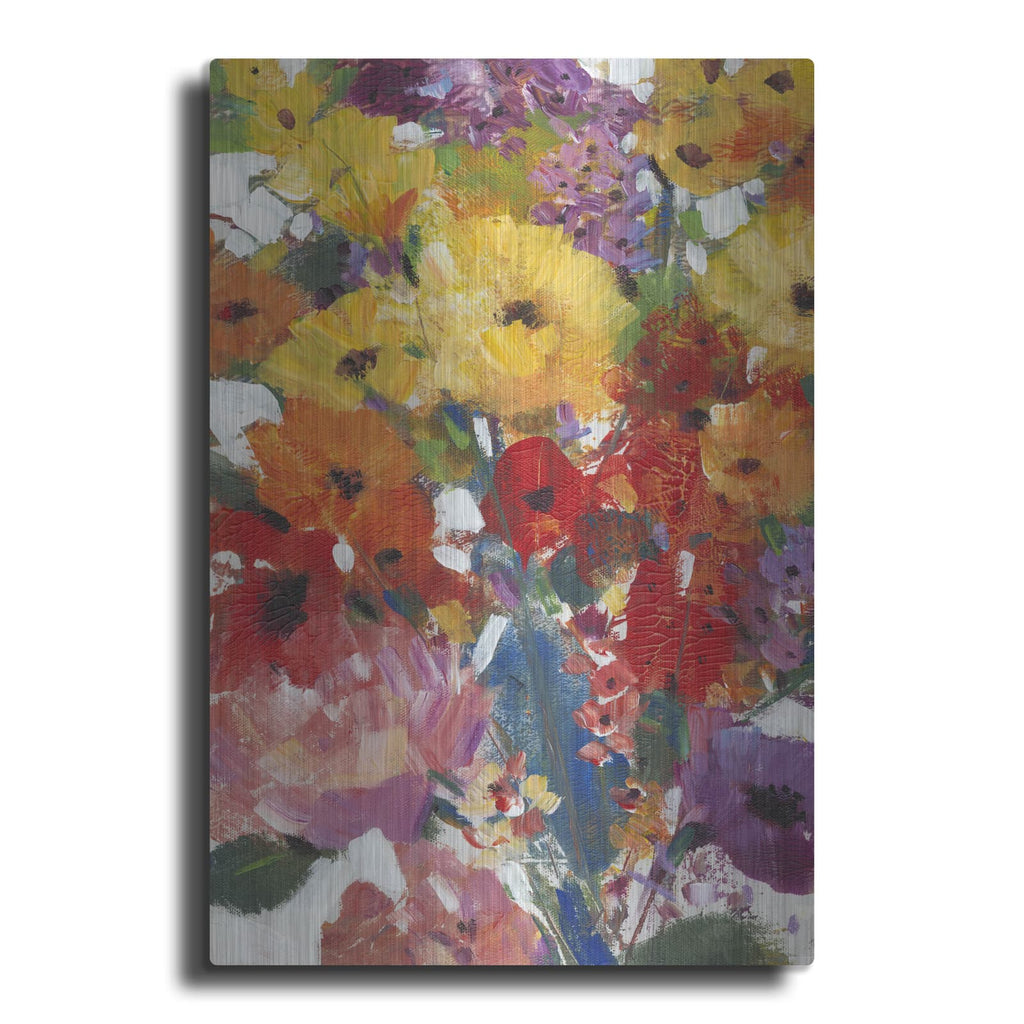 'Fresh Floral II' by Tim O'Toole – Metal Wall Art